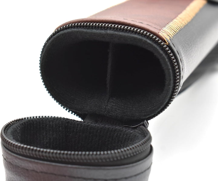 Billard Queue Set Komplettset Cobra Braun, 148cm Queue mit Köcher, Handschuh und Kreide