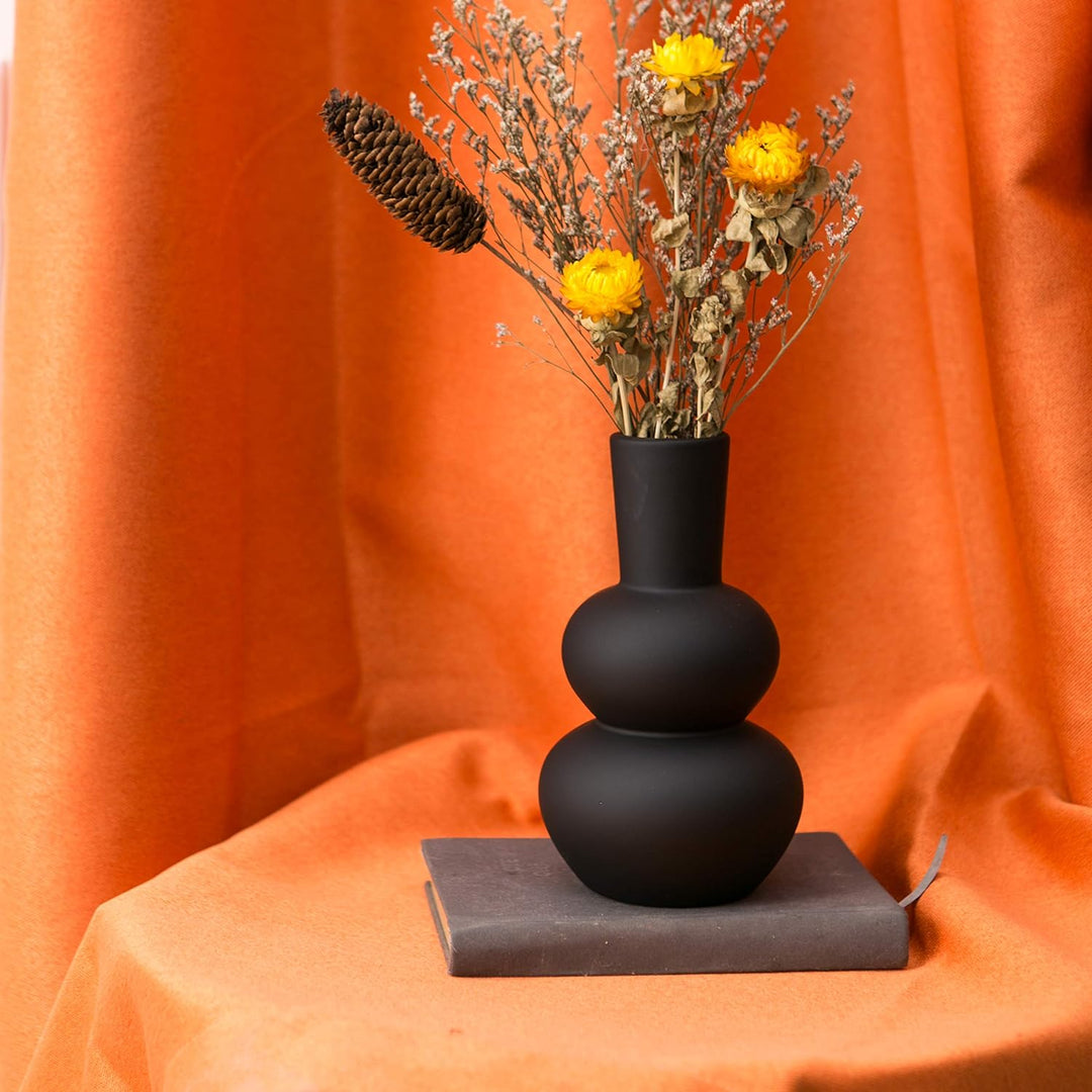 Tenforie Blumenvase aus Keramik für Dekoration, Blumenvase für Heimdekoration, Wohnzimmer, Zuhause,