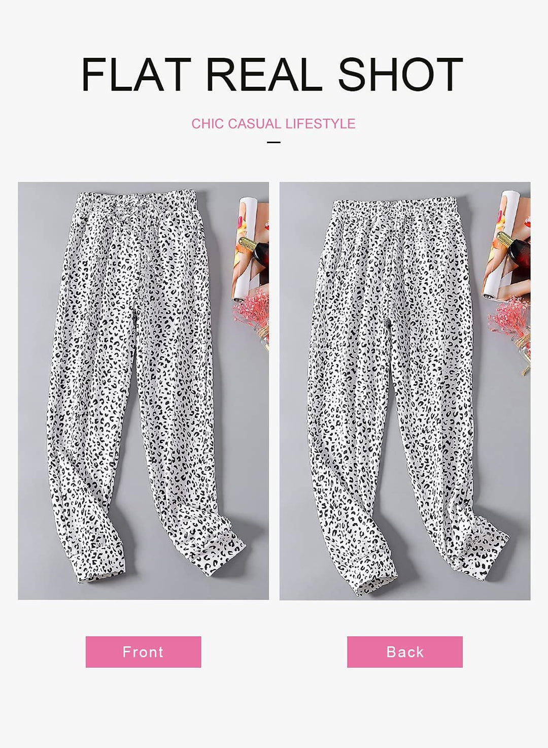 Dokotoo Damen Jogginghose Lang Freizeithose Sporthose Elastisch Pumphose Haremshose Lässige Lose Sto