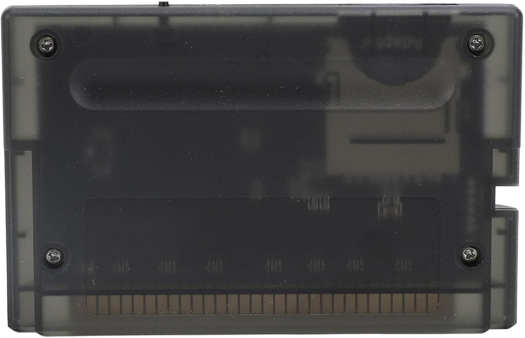 Spielvideokassette für Mega Drive, 3000 in 1, Transparent mit 8 GB Speicherkarte, Unterstützt MD1 MD