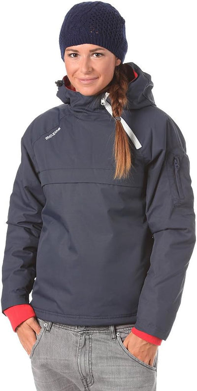 mazine Backbeat Jacke Blau Rot XS