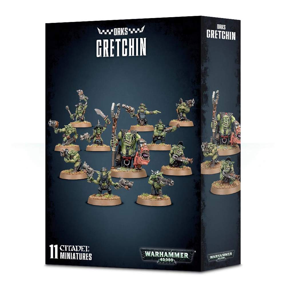 Games Workshop 50-16 Warhammer 40k - Gretchin (2018), Mehrfarbig, Einheitsgrösse