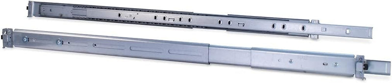 Inter Tech 26" Teleskopschienensatz 1U 650 mm Silber