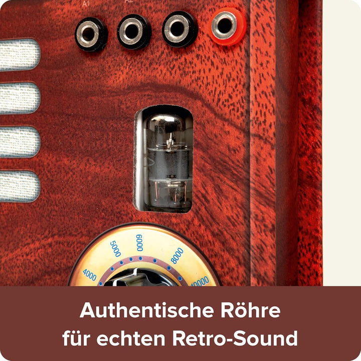 Franzis 67041 – Das Röhrenradio zum Selberbauen – Radio hören wie vor 60 Jahren, Komplettset inkl. 1