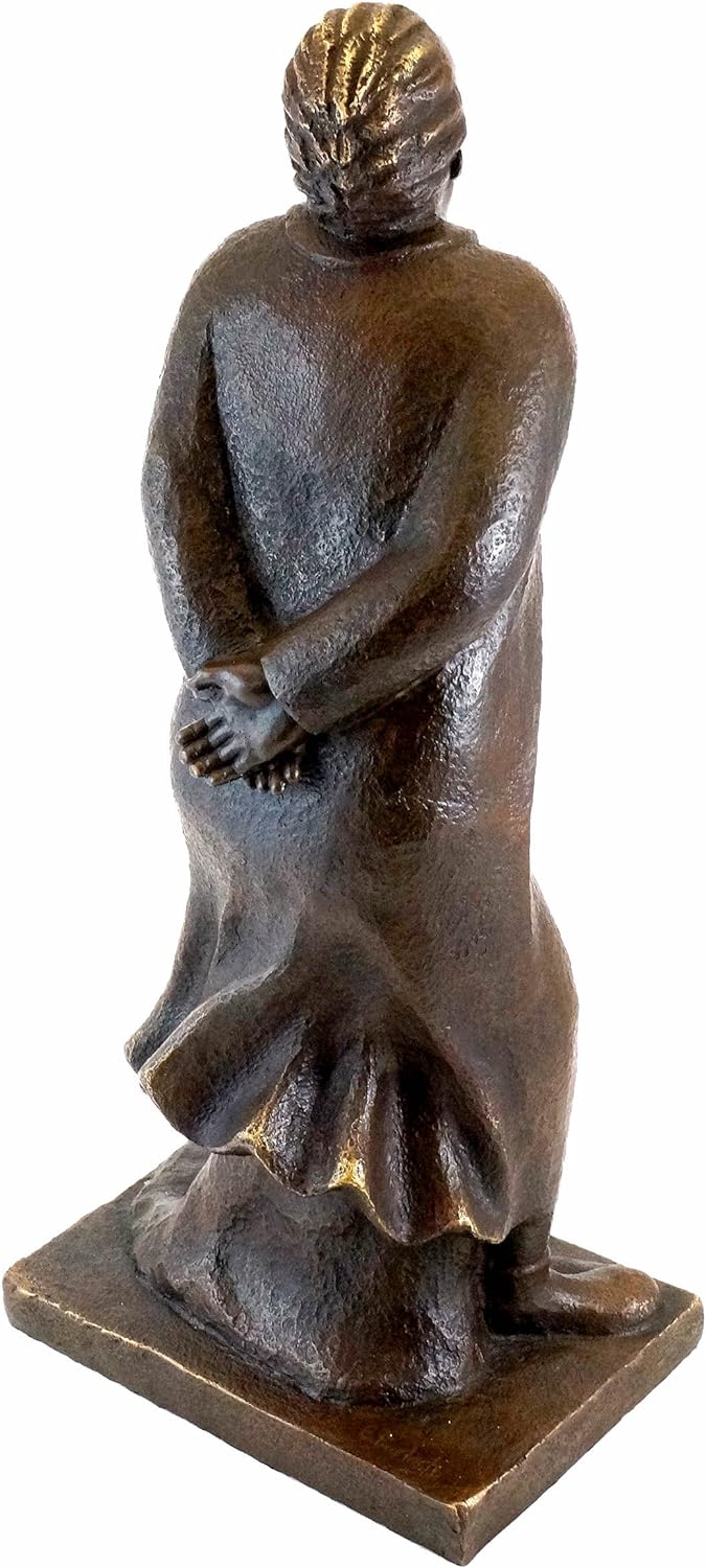 Kunst & Ambiente - Der Spaziergänger - 1912 - Ernst Barlach Skulptur - signiert - Bronzestatue - Fig