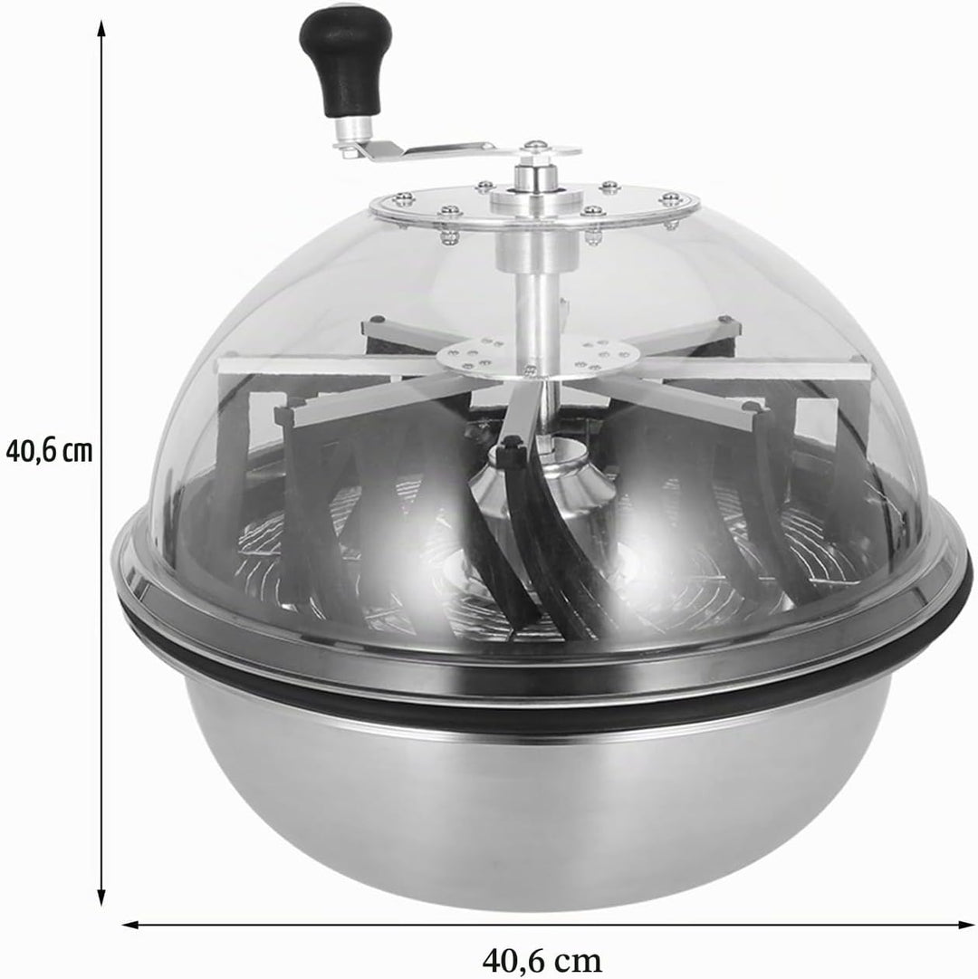 Mi hogar 16 Zoll Blatt Bowl Trimmer Maschine Twisted Spin Cut für Pflanze Knospe und Blume mit verbe