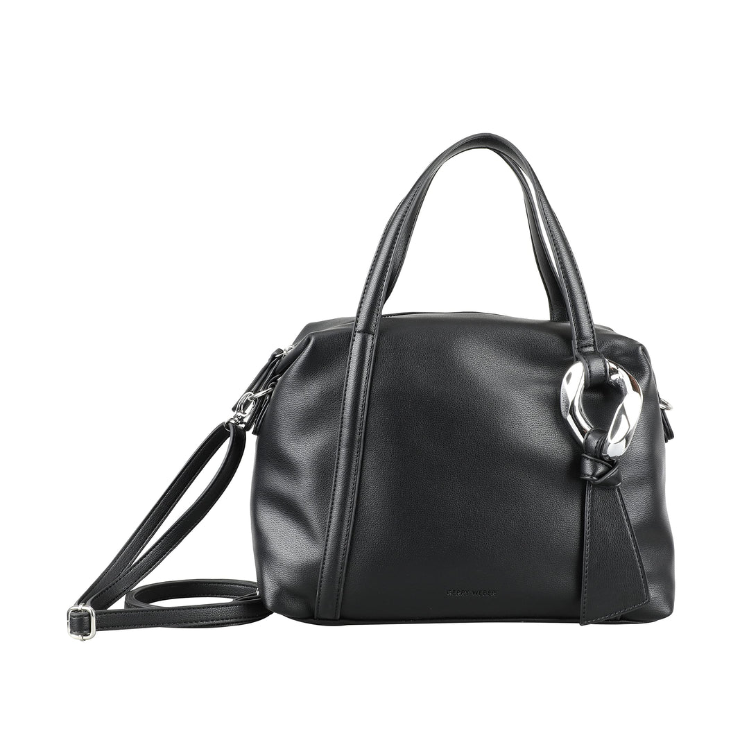 Gerry Weber - Handtasche für Damen, geräumiger Shopper für Frauen, Schwarz Farbe:schwarz / Material:
