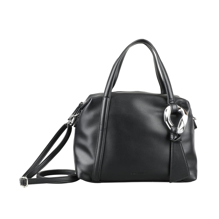 Gerry Weber - Handtasche für Damen, geräumiger Shopper für Frauen, Schwarz Farbe:schwarz / Material: