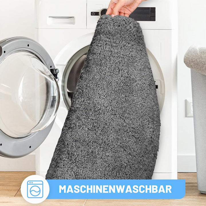 Sentidos Badematte Badteppich rutschfeste,weicher Badezimmerteppich Wasserabsorbierend maschinenwasc