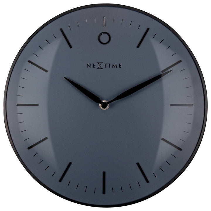 NeXtime 2790 Retro Uhr Aluminium grau