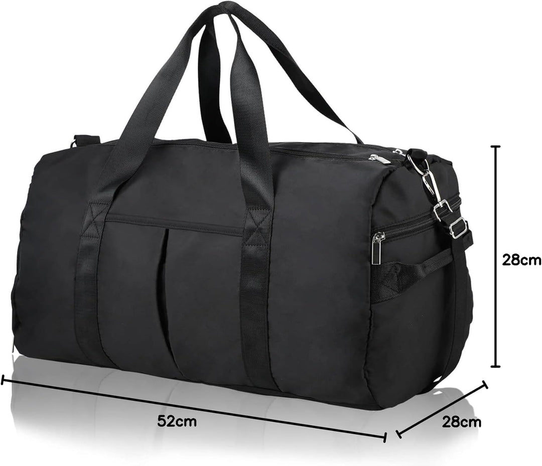 DAYGOS Sporttasche Herren, Reisetasche mit Schuhfach & Nassfach, Wasserdicht 40L Sporttaschen Sportb