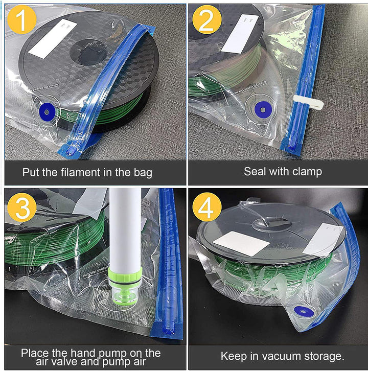 20 Stück Vakuumbeutel (30x34CM), Sous Vide Beutel, Wiederverwendbare Vacuum Bags, für Reise Vakuumbe