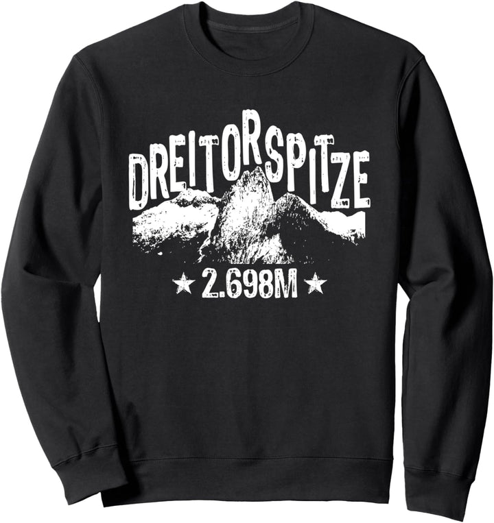 Bergsteiger Bergsteigerin | DREITORSPITZE 2698m Geschenk Sweatshirt