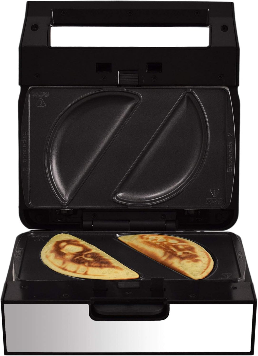 Syntrox Germany Empanada Maker MM-1400W mit herausnehmbaren Backplatten