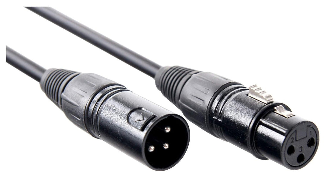Pronomic XFXM Mikrofonkabel - XLR female 3-pol -> XLR male 3-pol - Stecker handgelötet - säure- und