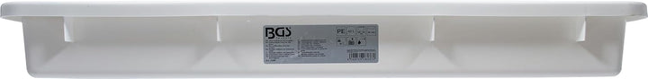 BGS 74261 | BGS 74261 | Auffangwanne mit Ausgiesser | weiss | 50 l | Mehrzweckwanne | Universal-Auff