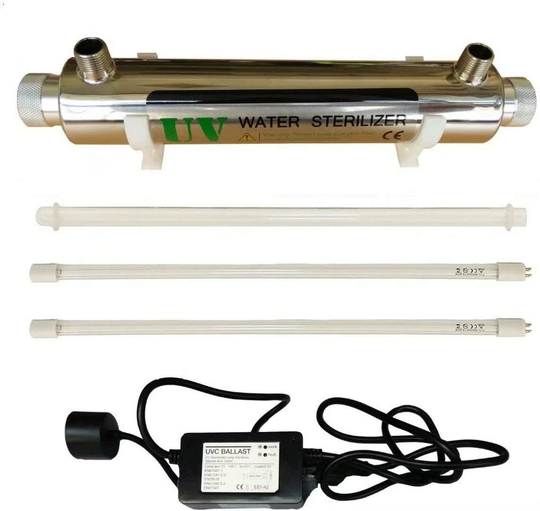 Realgoal 16W UV Wasserreiniger 2 GPM UV Wasserfilter, zusatzliche 1 Lampe hinzufugen 16w-einheit Zus
