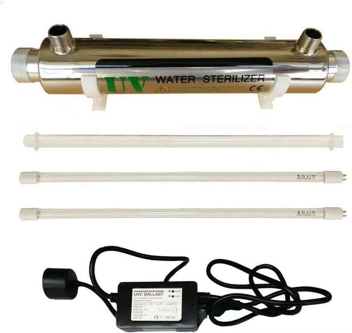 Realgoal 16W UV Wasserreiniger 2 GPM UV Wasserfilter, zusatzliche 1 Lampe hinzufugen 16w-einheit Zus