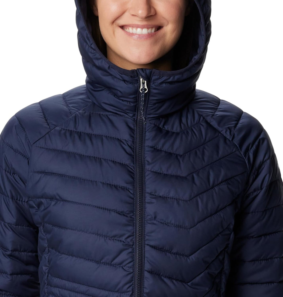 Columbia Powder Lite Mid Damenjacke S Dark Nocturnal, S Dark Nocturnal