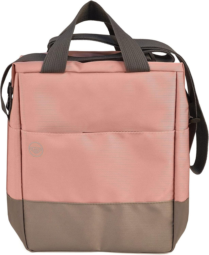 IRIS 8411398901541 LUNCHBAG URBAN SOFT PINK, 18/8 Stainless Steel