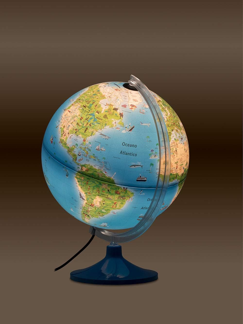 TECNODIDATTICA 0331 FS Leuchtglobus Atmosphere Family Solid