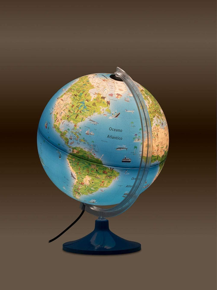 TECNODIDATTICA 0331 FS Leuchtglobus Atmosphere Family Solid