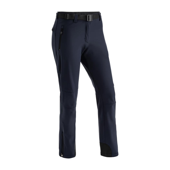 Maier Sports Damen Softshellhose Tech Pants W, funktionale Outdoorhose, atmungsaktive Wanderhose, Tr
