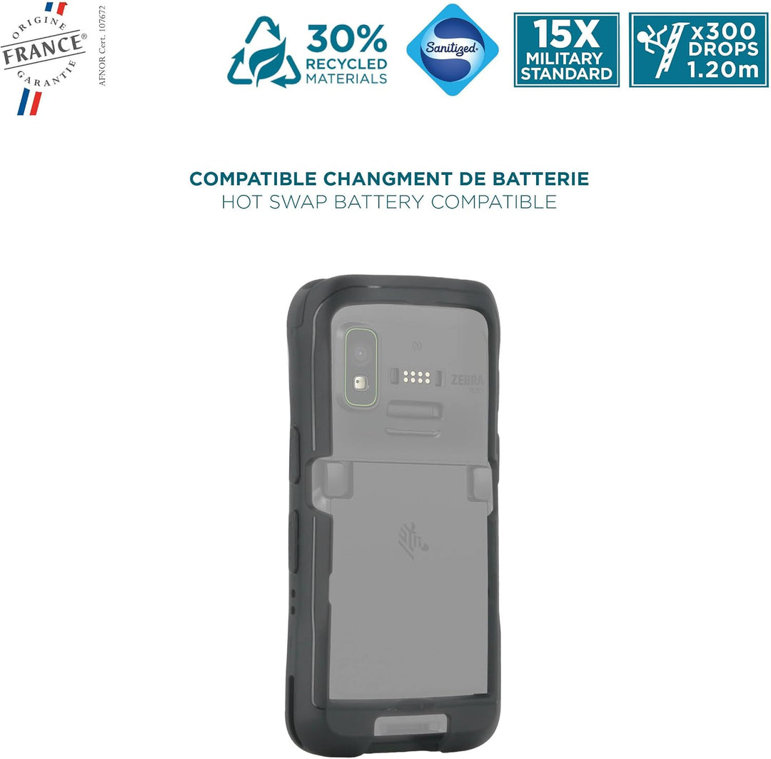 Mobilis Schutzhülle für Zebra TC501 Mobile Computer - Trigger kompatibel