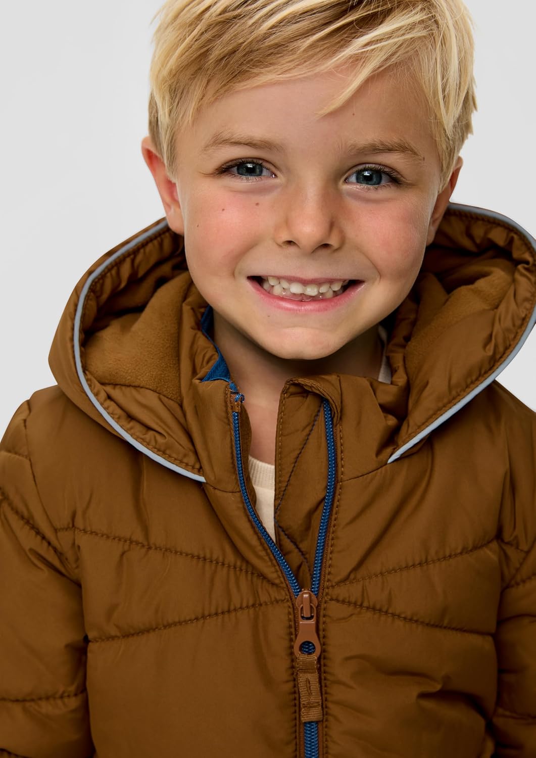s.Oliver Steppjacke mit Print-Detail 98 Brown, 98 Brown