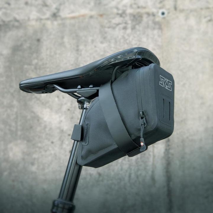 SKS GERMANY Race Saddle Bag L Satteltasche für Fahrräder (Fahrradtasche, Aerodynamisch & leicht, Ver
