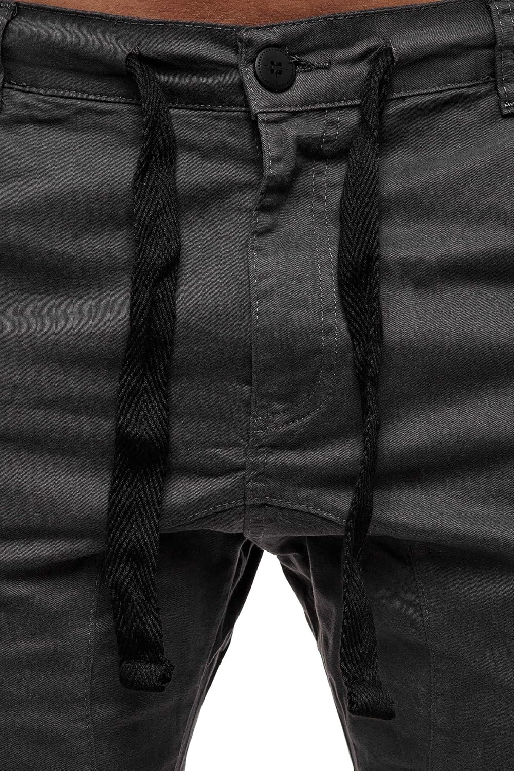 Tazzio Cargohose Herren Cargo Hose Jogger Chino Regular Fit Jeans 18525 29 Anthrazit, 29 Anthrazit