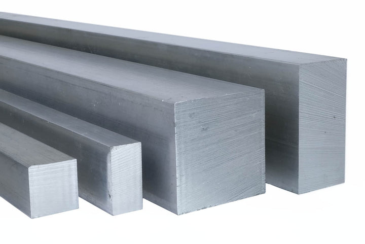 0.5 Meter Aluminium Vierkant 3.3206 AlMgSi0.5 Vierkantstab Alu Stange 4kant Vollstab Stab 50x50mm 50