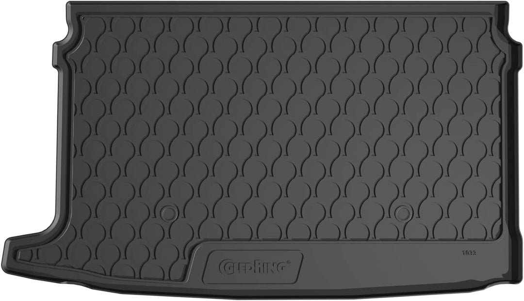 Rubbasol (Gummi) Kofferraumwanne kompatibel mit Volkswagen Polo 6R & 6C 3/5-türer 2009-2017 Kofferra