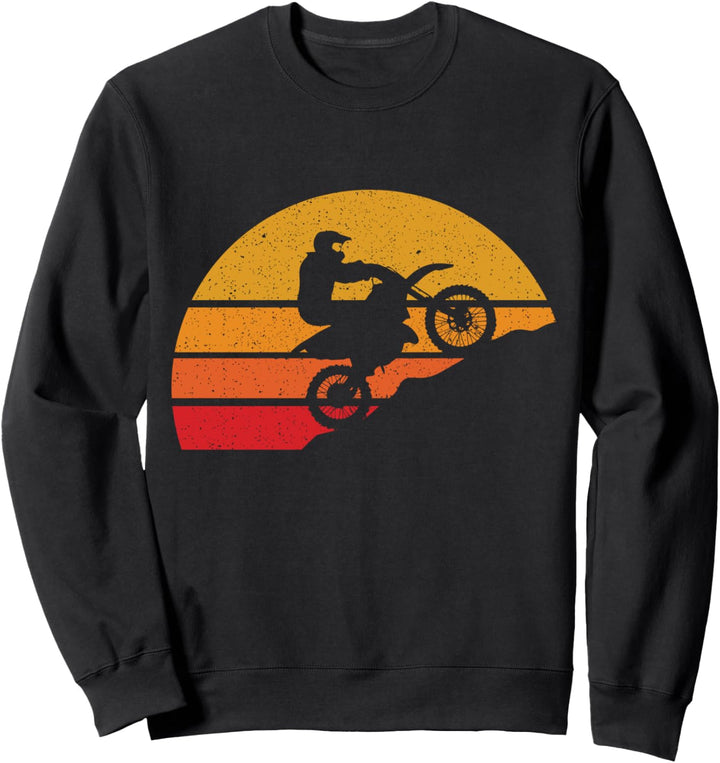 Motocross Retro Enduro Supermoto Bike Dirt Biker Geschenk Sweatshirt