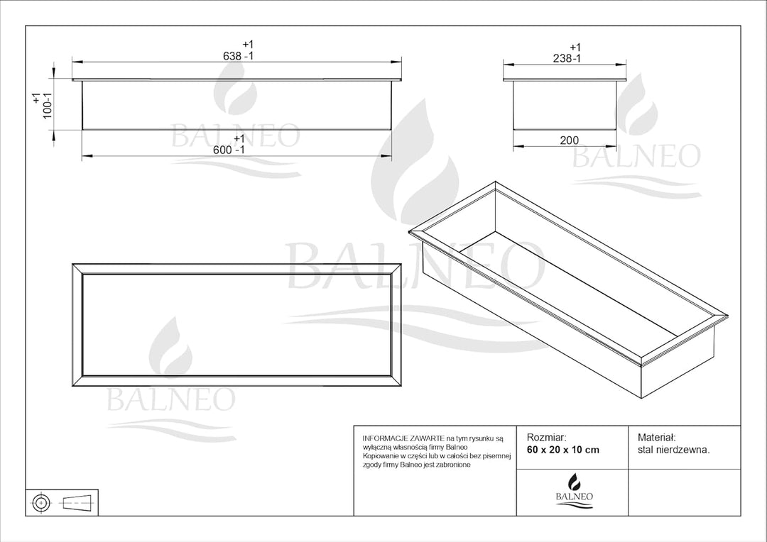 Balneo WALL-BOX ONE - Schwarz Nische Edelstahl - Schwarz Wandnische Dusche - Wasserdicht - Flexibler