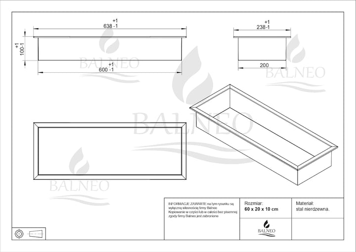 Balneo WALL-BOX ONE - Schwarz Nische Edelstahl - Schwarz Wandnische Dusche - Wasserdicht - Flexibler