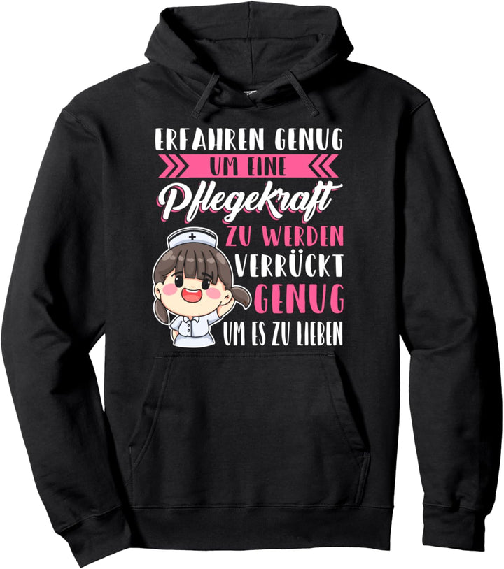 Pflegekraft Krankenpflegerin Pflegepersonal Pullover Hoodie