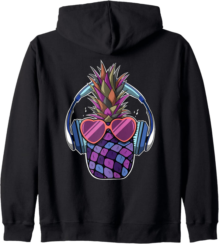 Coole Ananas-Stimmung Kapuzenjacke