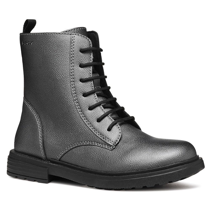 Geox Mädchen J Eclair Girl D Ankle Boot, Gun