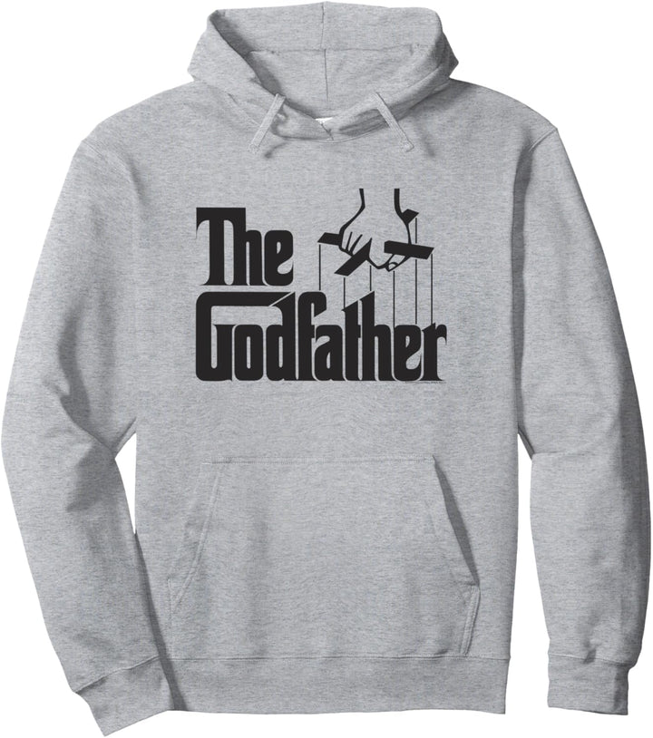 The Godfather Original White Title Logo Pullover Hoodie