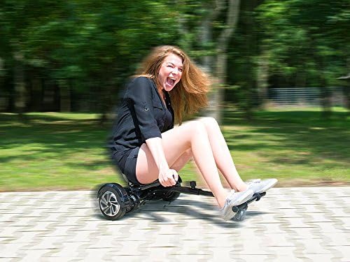 Speeron Hoverboard Sitz: Nachrüst-Set Kart-Sitz für Elektro-Scooter bis 8", belastbar bis 100kg (Hov