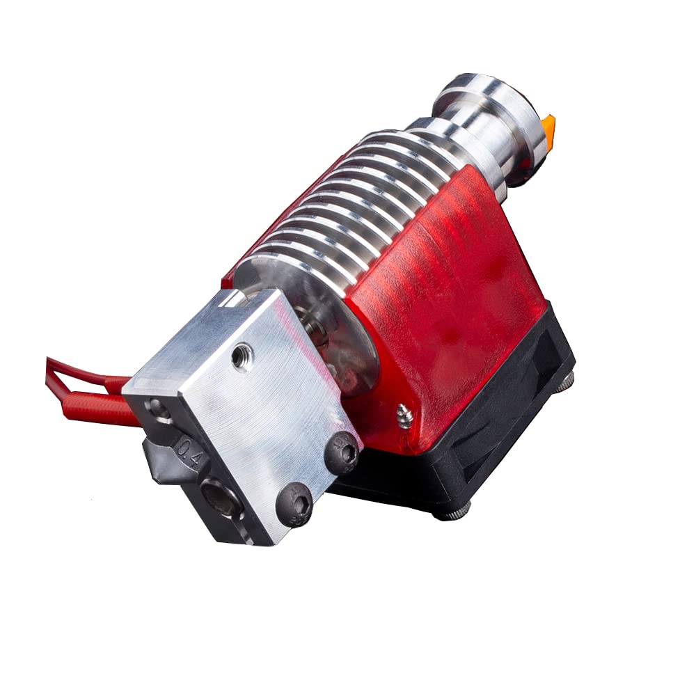 Super Print V6 Volcano Hotend 12V Kit, Remote Bowen Print J-head Hotend,Titanium Alloy HeatBreak,Coo