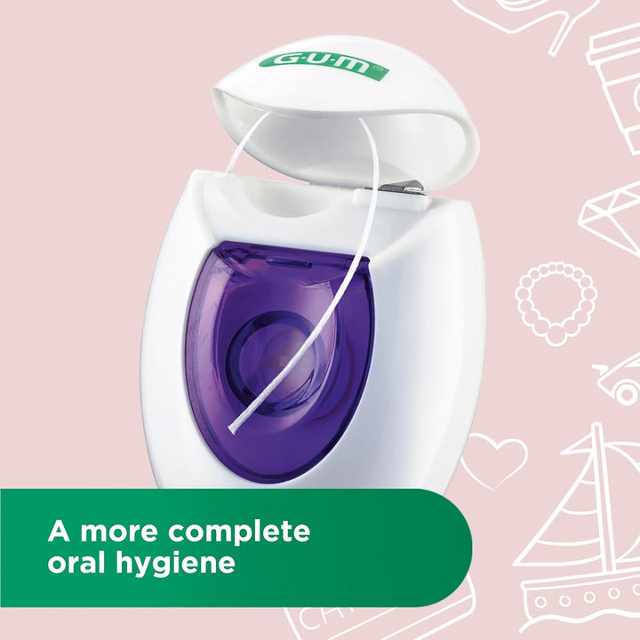 GUM EXPANDING FLOSS Zahnseide/Flauscht während der Verwendung auf/Auch für enge Zahnzwischenräume ge