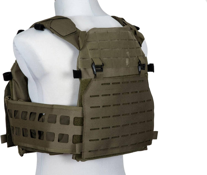 Gunfire Tactical Advanced Laser-Cut Tactical Vest Universelle Grösse Olive, Universelle Grösse Olive