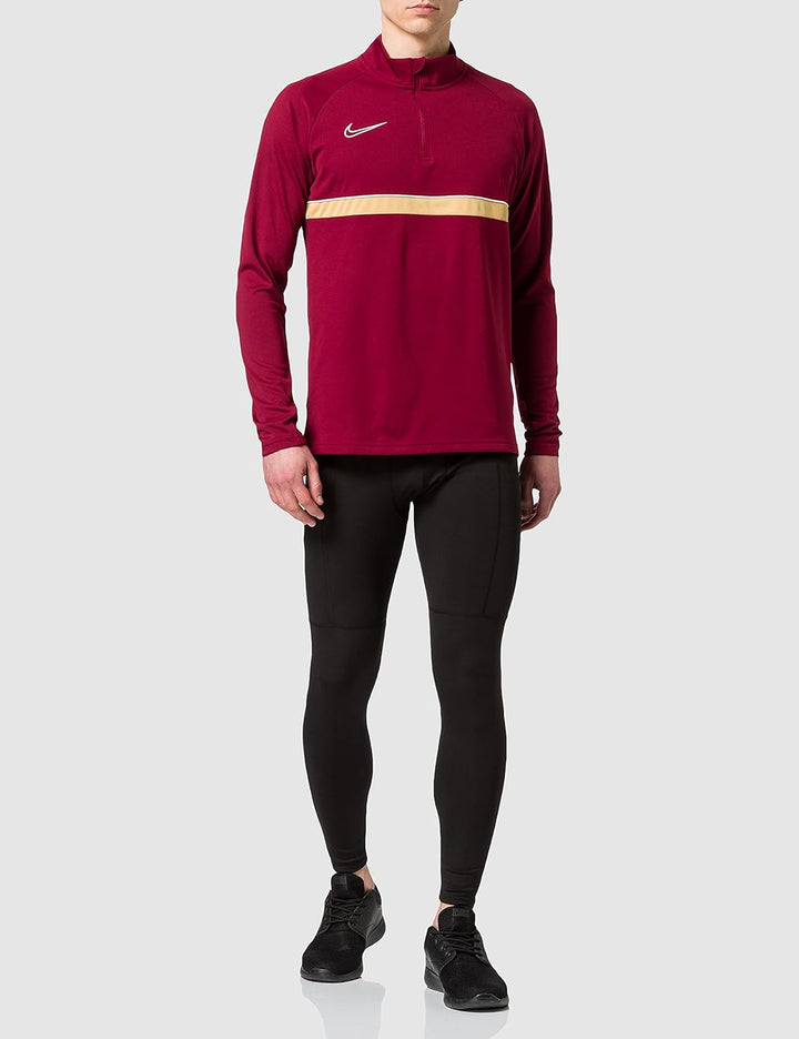 Nike Herren Dri-fit Academy 21 Shirt M Team Red/White/Jersey Gold/White, M Team Red/White/Jersey Gol