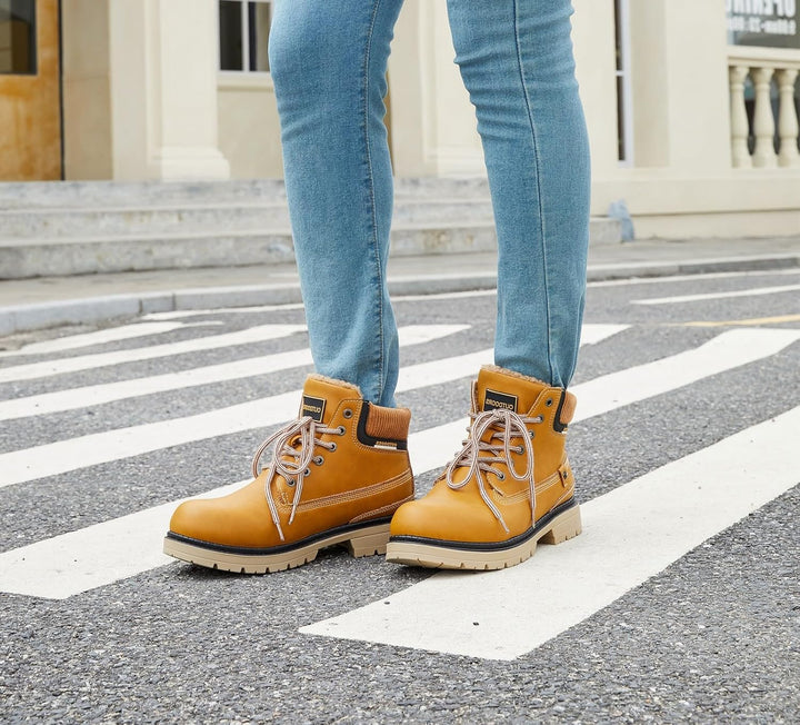 Unisex Winterstiefel Warm Winterschuhe Gefütterte Stiefeletten Wasserdicht Boots Gr.36-47 39 EU Dunk