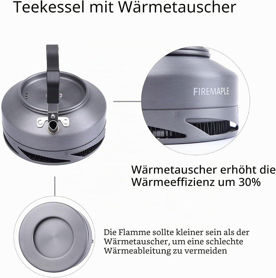 Fire-Maple FMC-XT1 Schwarz Xt1(0.7l) - Schwarz, Xt1(0.7l) - Schwarz