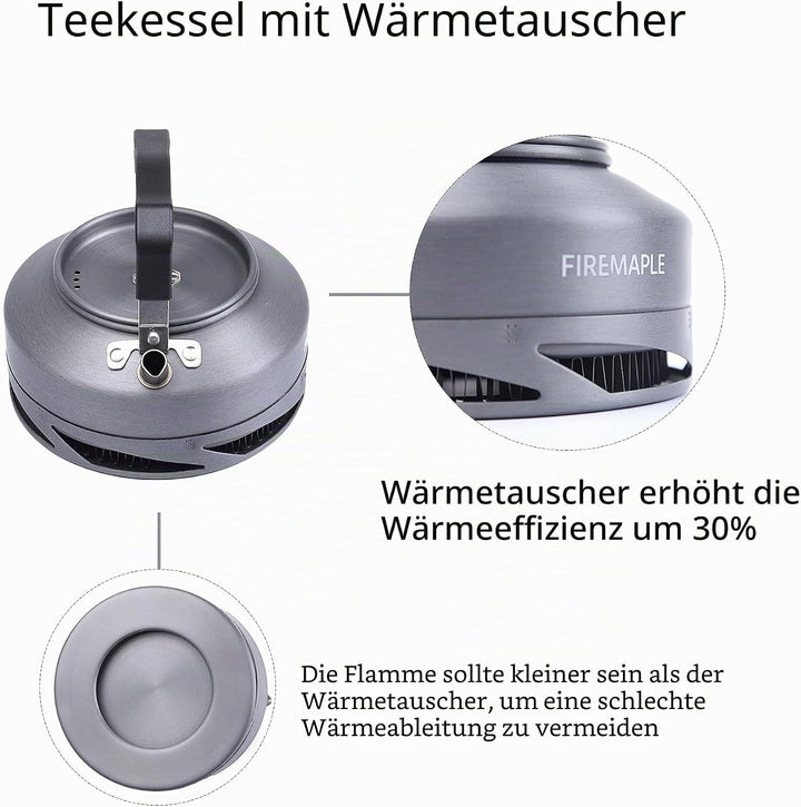 Fire-Maple FMC-XT1 Schwarz Xt1(0.7l) - Schwarz, Xt1(0.7l) - Schwarz