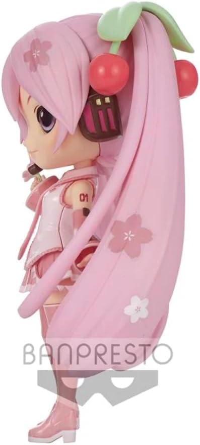 Banpresto Hatsune Miku - Sakura Miku - Q Posket 14 cm ver.B
