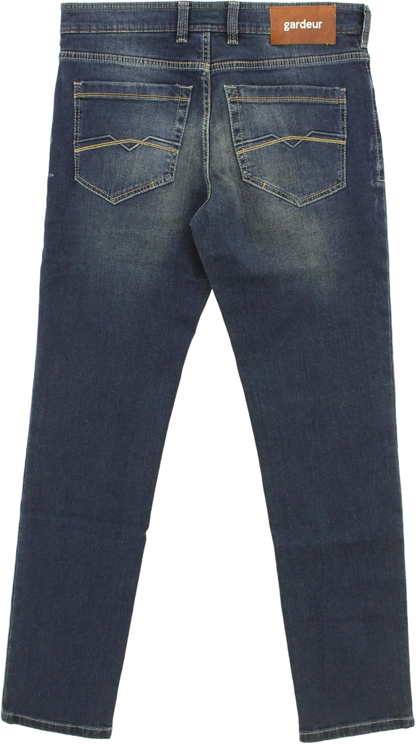 Atelier GARDEUR Herren Batu Comfort Stretch Jeans, Marine 68, 40W / 34L